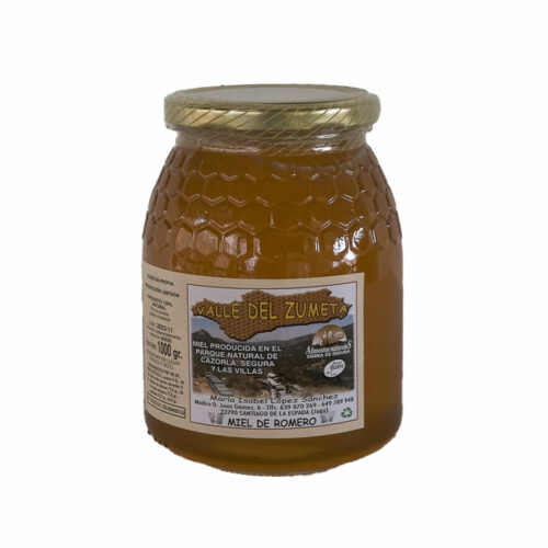 La Despensa del Berral ofrece el exquisito sabor de la miel del Valle del Zumeta, en Jaén, en formato de 1kg.